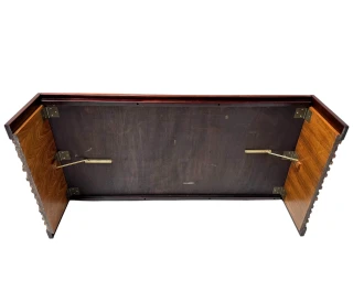 Mid-Century Modern Brutalist Folding Coffee Table by Percifal Lafer, 1960s